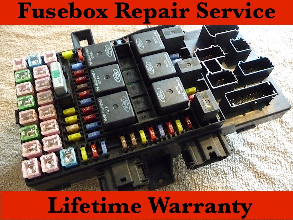 2004-08 LINCOLN MARK LT COMPLETE FUSE BOX "REBUILD SERVICE"  WE REPAIR YOUR UNIT