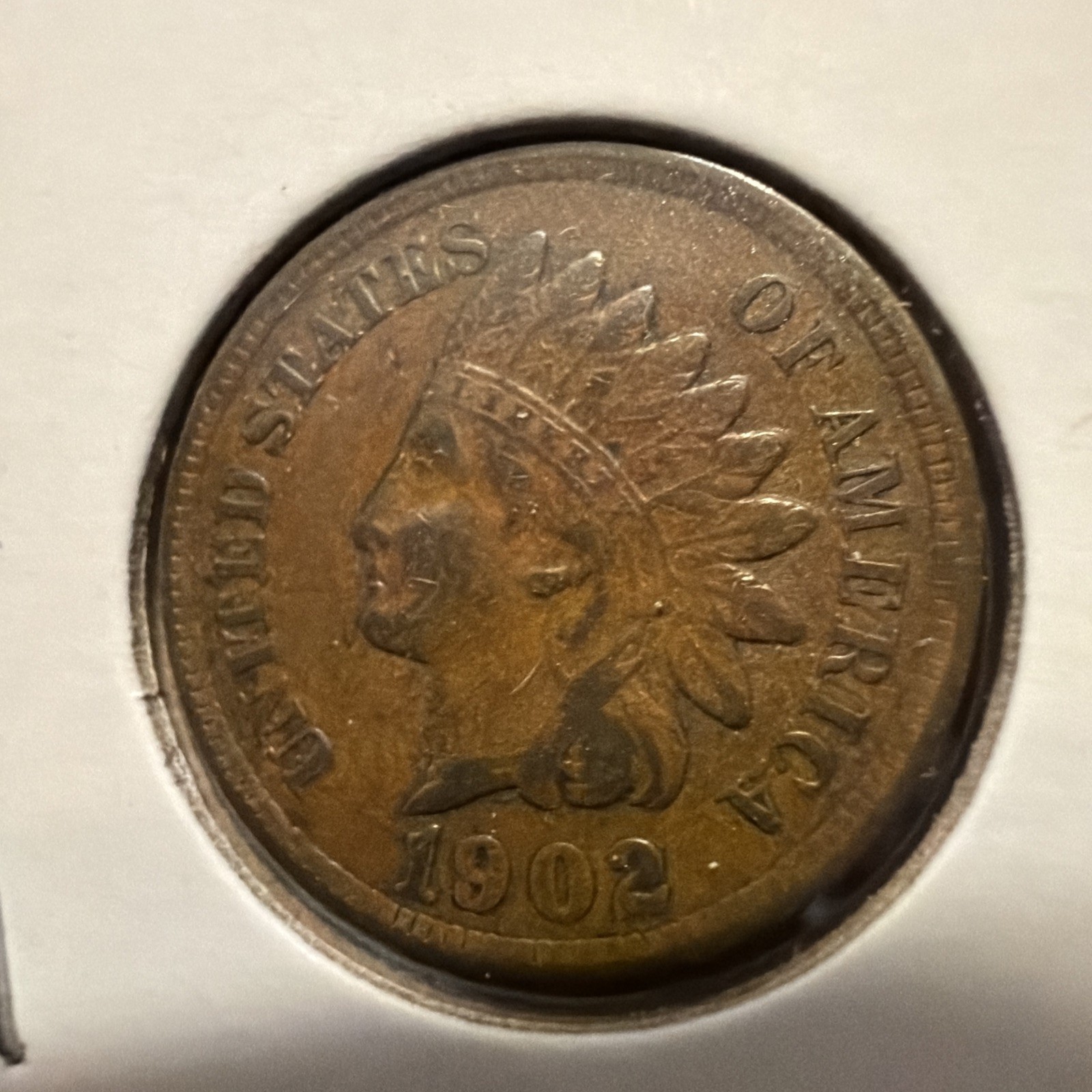 1902 1C BN Indian Cent