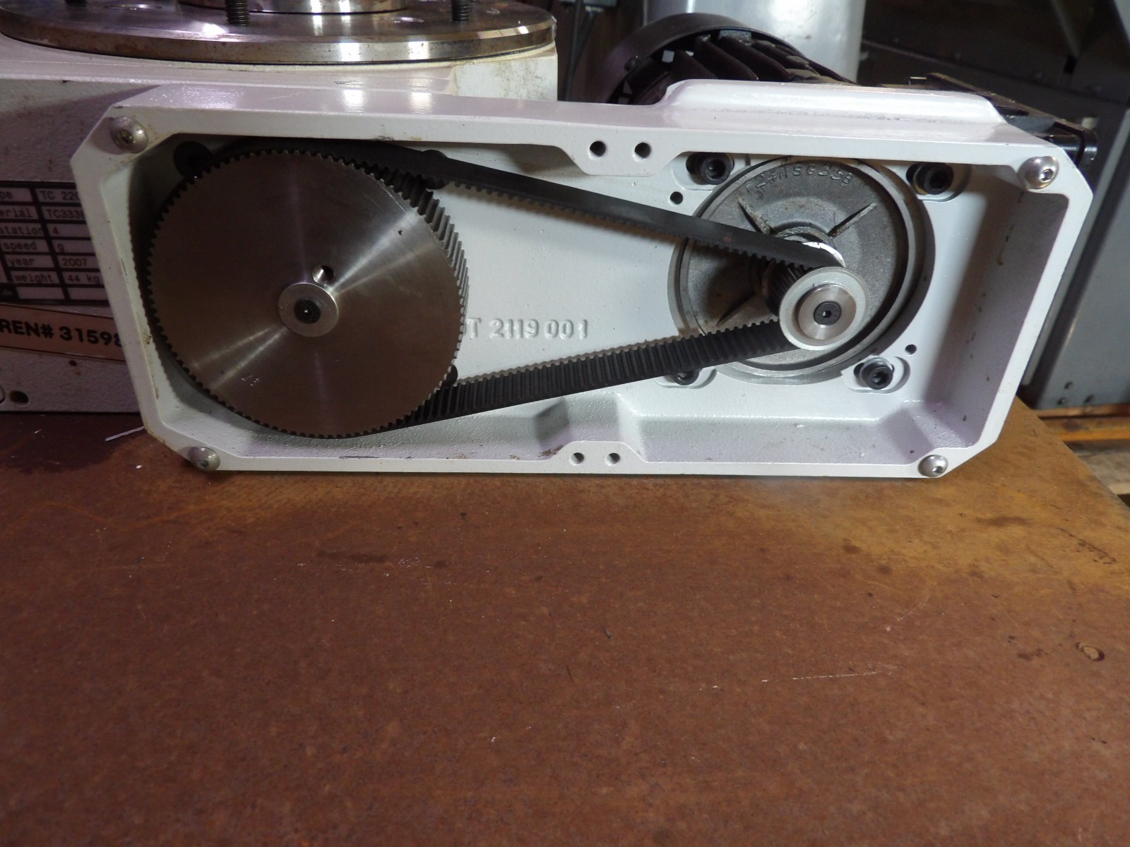 Weiss TC220T Rotary Indexing Table and controls