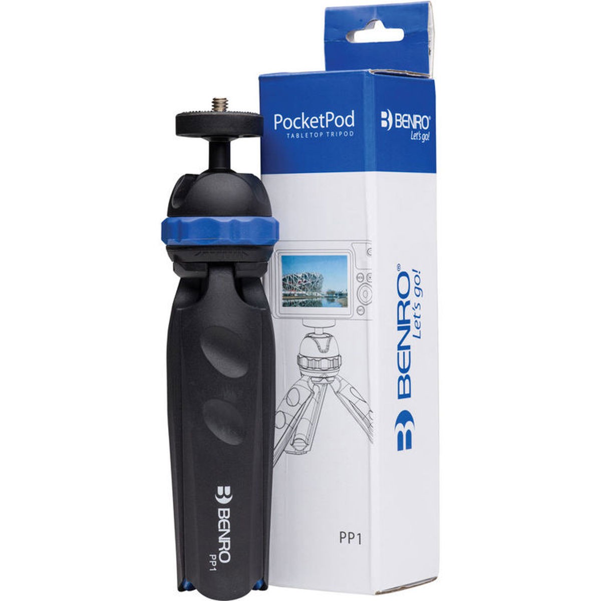 Benro PP1 PocketPod Tabletop Tripod with Integrated Ball Head