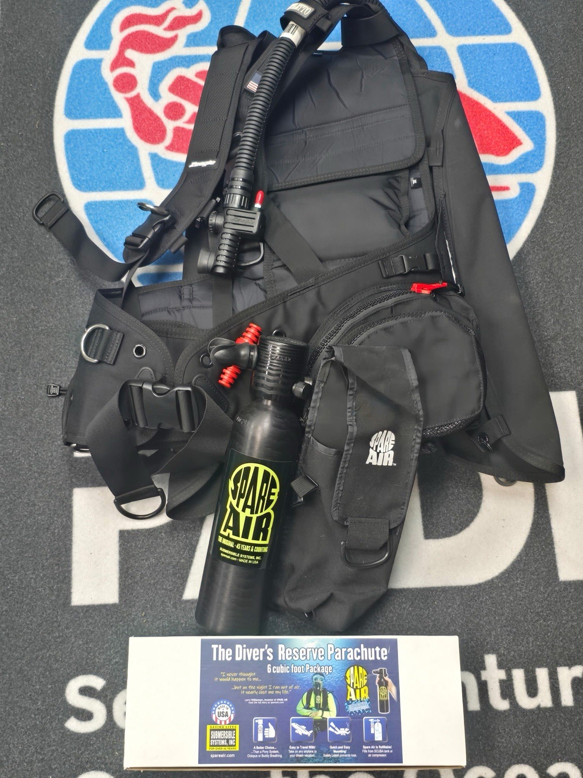 Zeagle Stiletto W/Bpi and Spare Air System