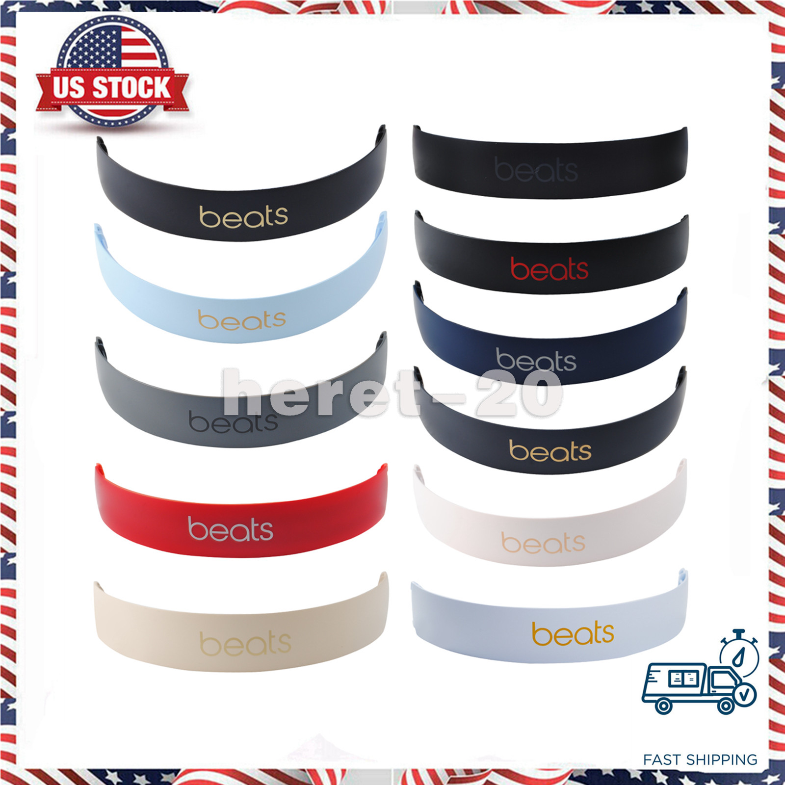 Top-Quality Replacement Headband for Beats Studio 3 Wireless by Dr. Dre - 1pc