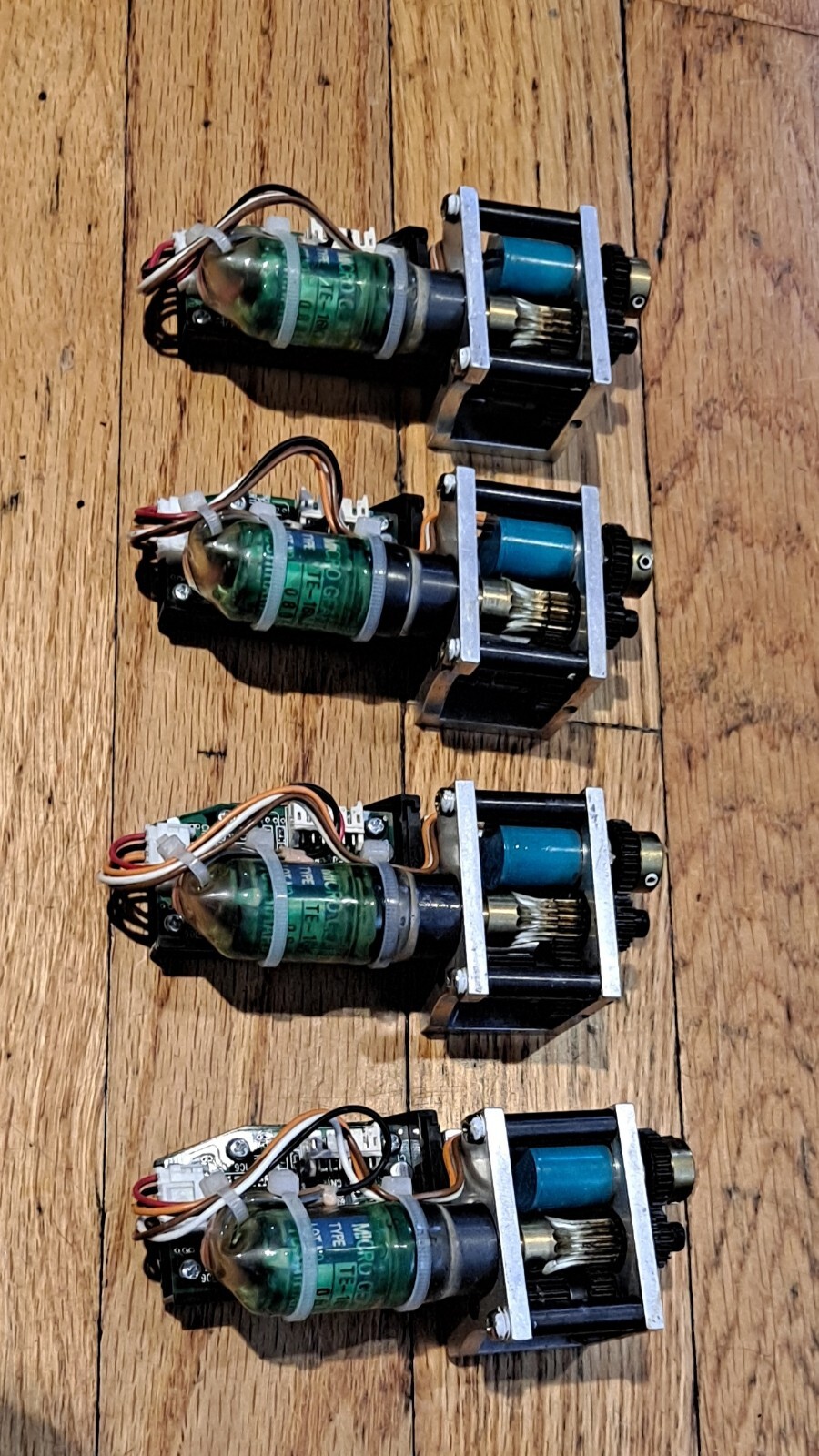 Lot Of 4 TE16KJ2-12-384 Ink Fountain Key Motor RYOBI TE-16KJ2-12-383