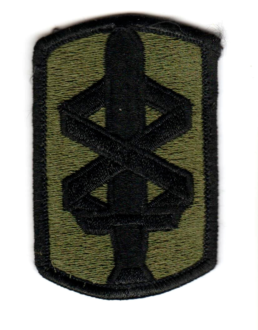 US ARMY 18th MEDICAL BRIGADE Olive/Drab Patch