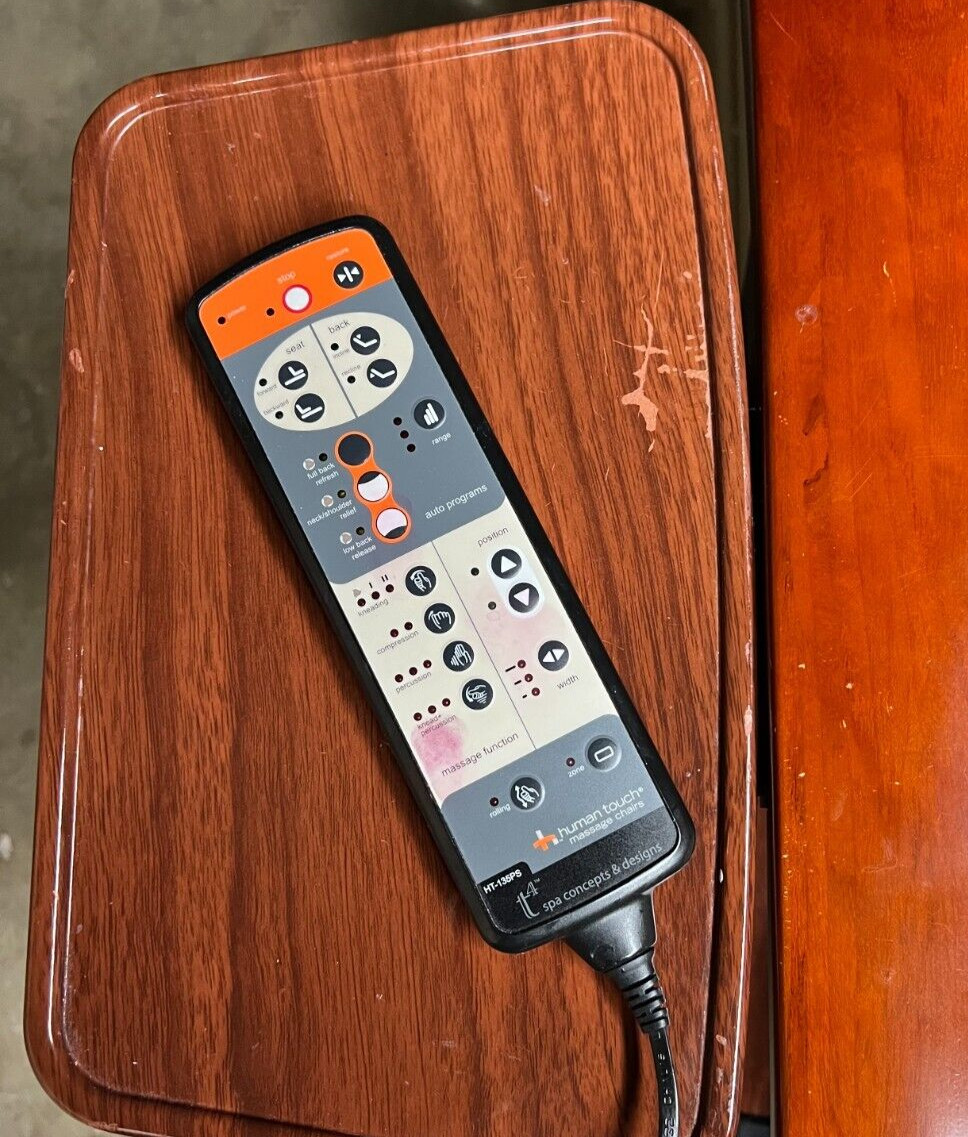 Human Touch-135 PS Remote Control Use