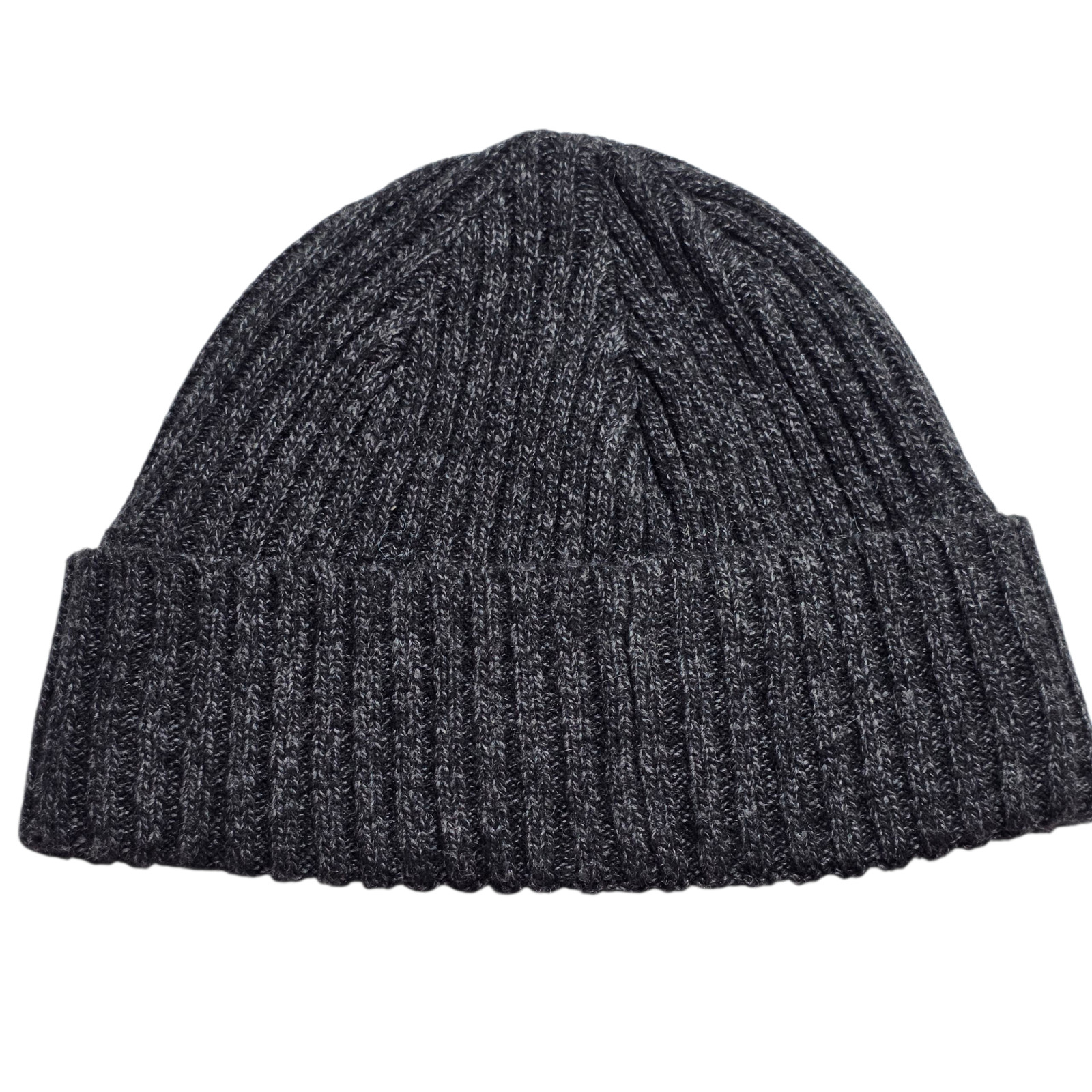 Bula Beanie Unisex Adult Dark Gray One Size Merino Wool Knitted Outdoor Winter
