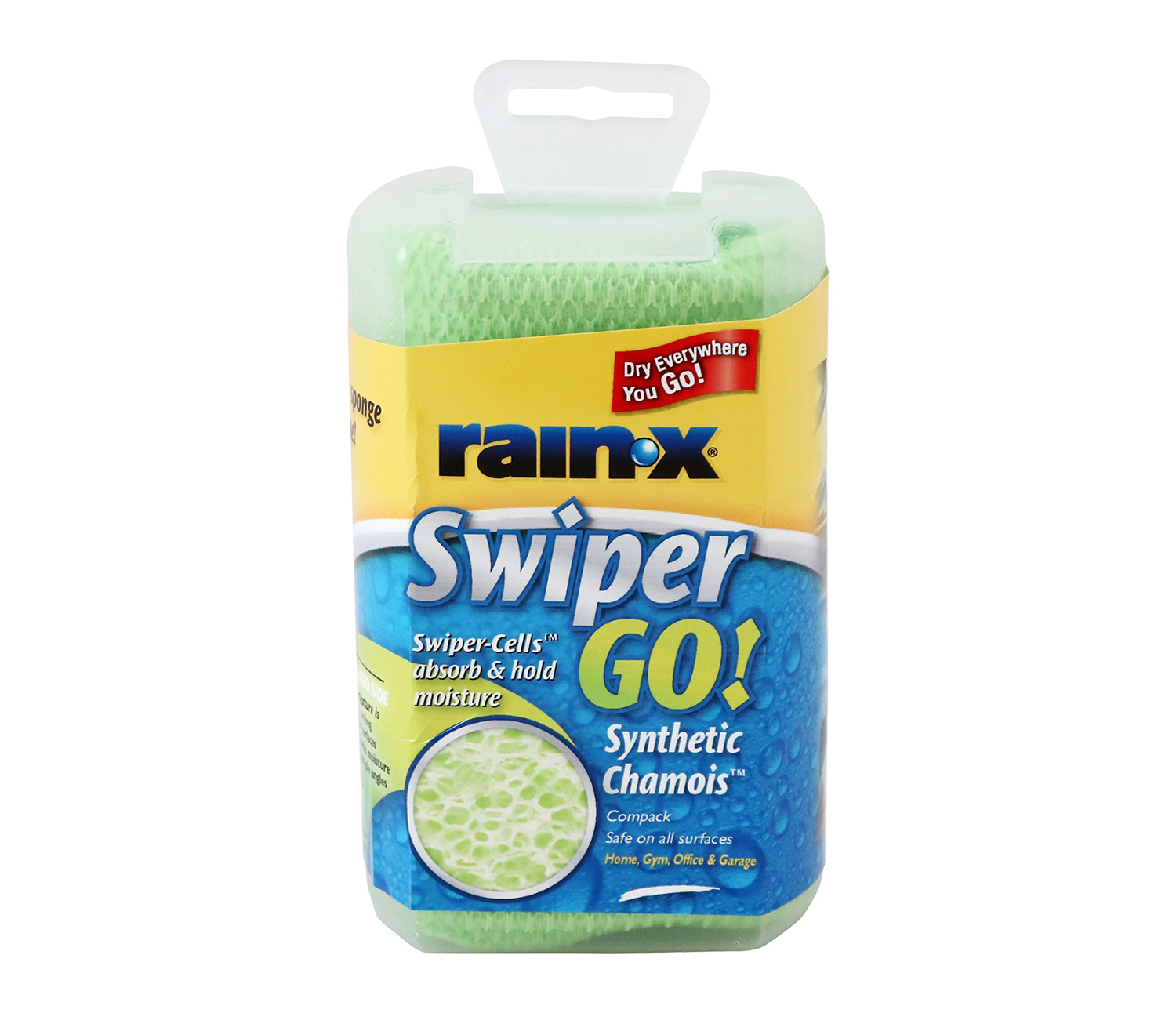 Rain-X Synthetic Chamois Swiper Drying Cloth 2-Sided for glass/body 1.5 sq.ft.