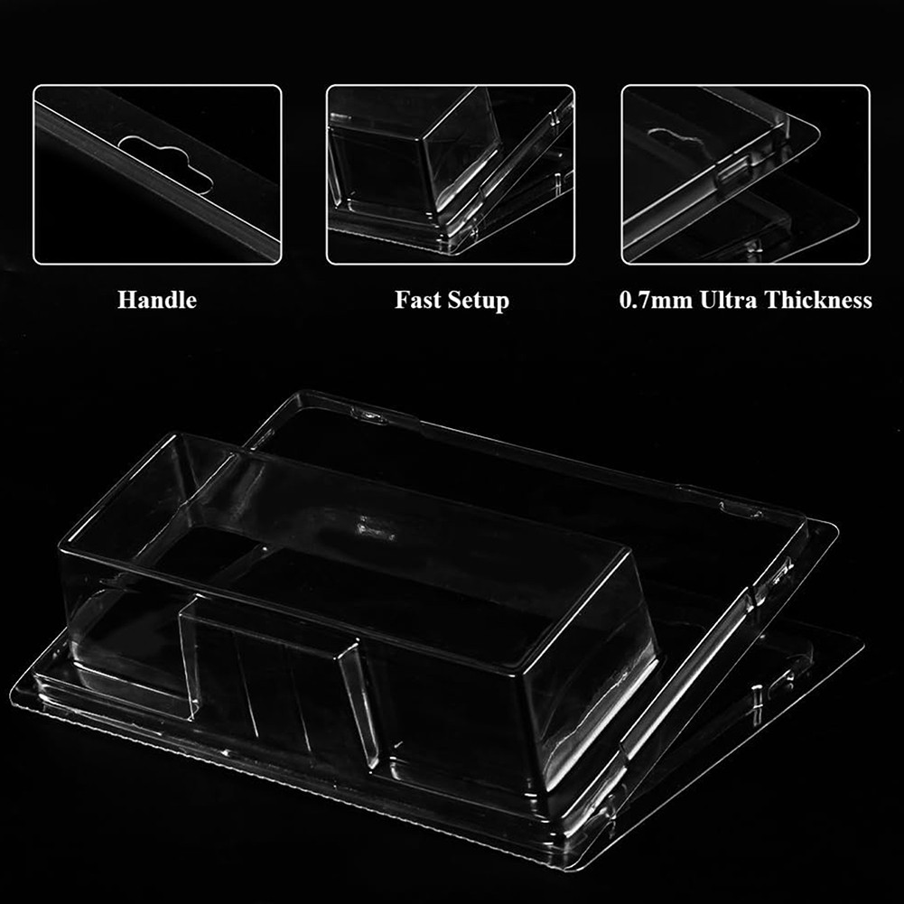 5-50Pack Diamond Protector for H-W Team Transport Clamshell Diecast Case