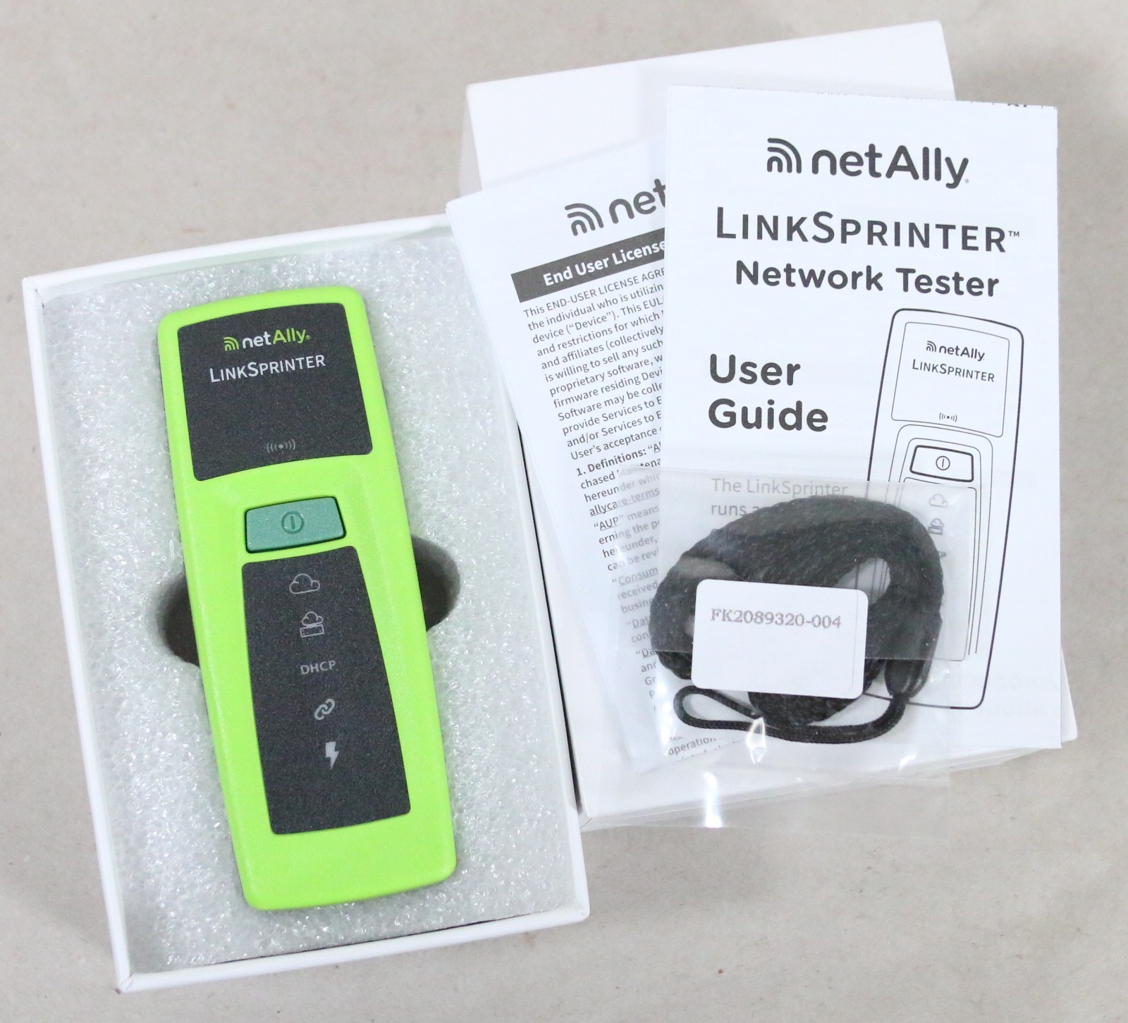 NetAlly LinkSprinter 300 Pocket Wired Network Ethernet Tester LSPRNTR300 - NEW