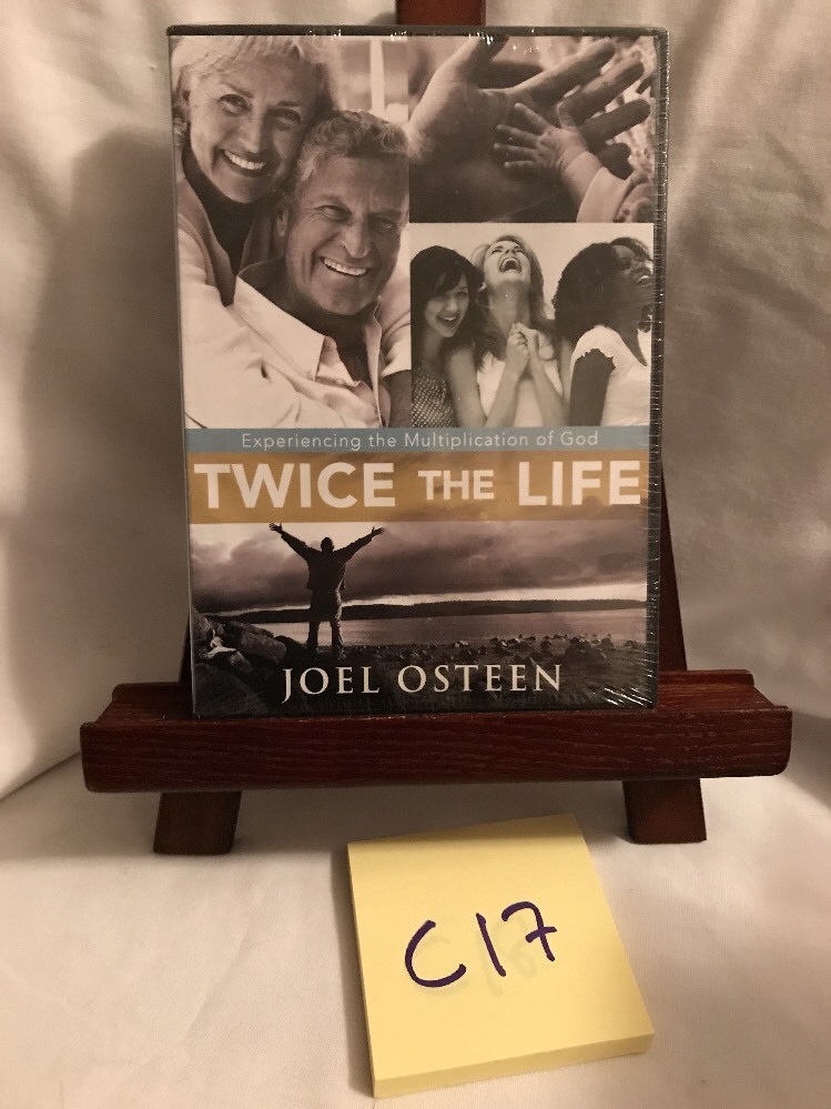 Joel Osteen  TWICE THE LIFE  2 CD 2 DVD  Set NEW SEALED! FREE SHIPPING!   C17