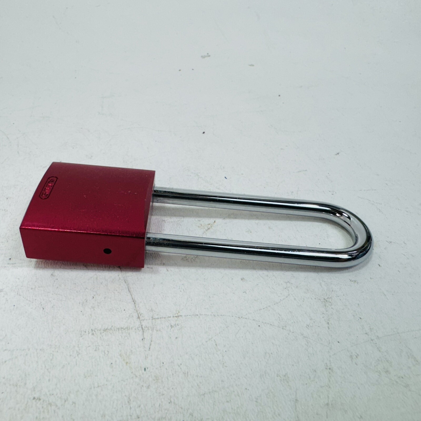 3 Pack - Abus Lock 72/40HB75 Aluminum Safety Lockout Padlock Red W/ TX14165 Keys