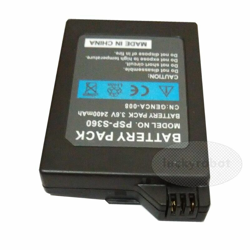 2X Battery + Data & Power USB Cable for Sony PSP 2000, 3000 Lite Slim PSP-S110