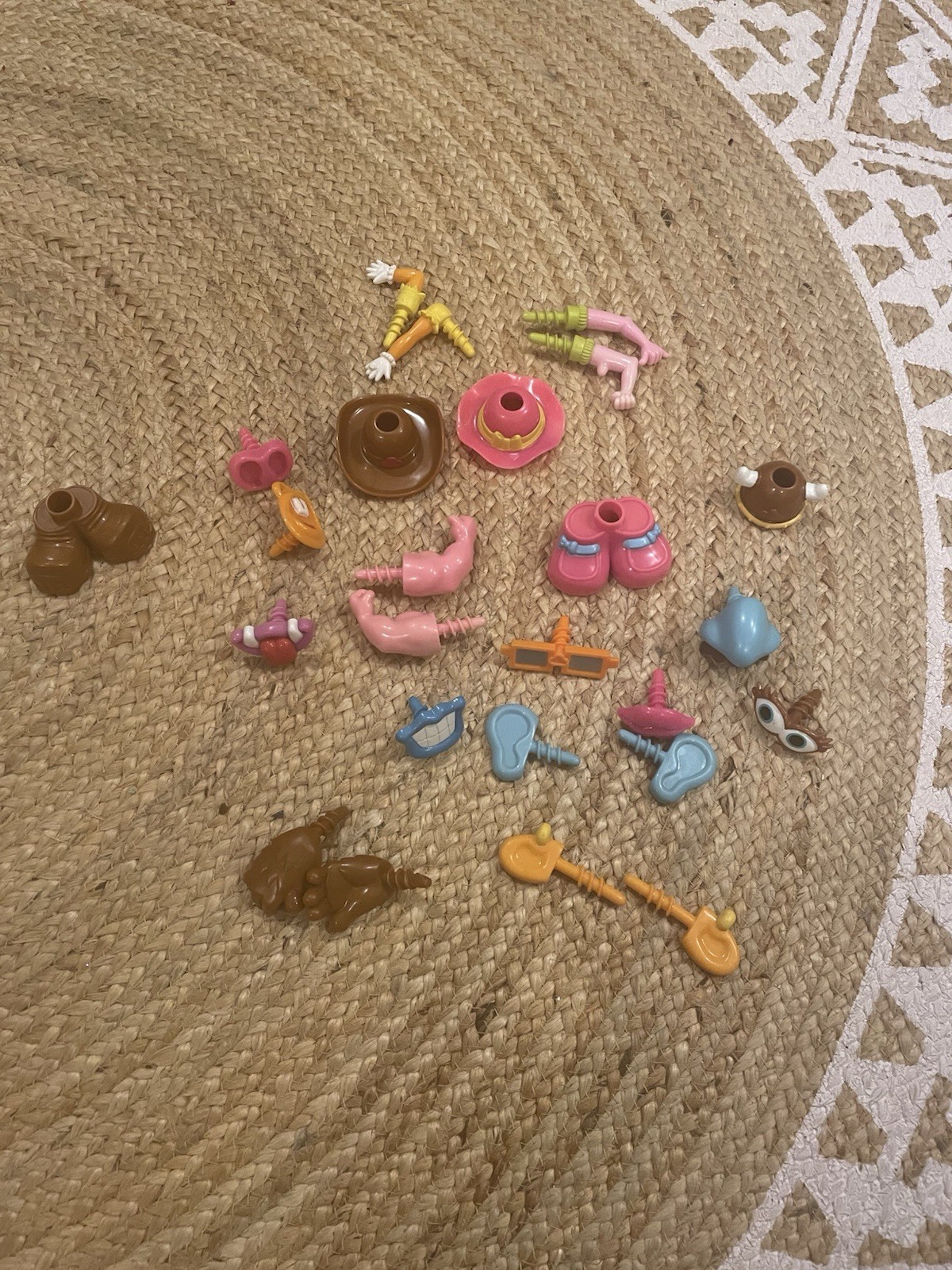 Mr. Potato Head Play Doh Viking Playset Pieces