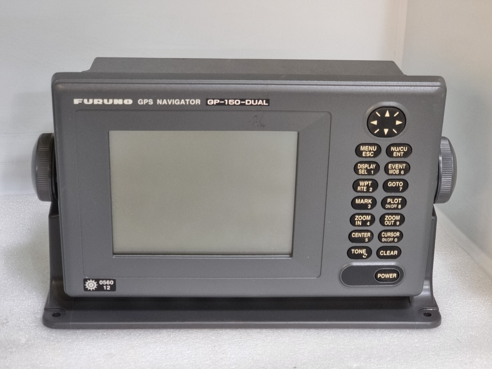 FURUNO GP-150-DUAL MARINE GPS NAVIGATOR NO POWER CABLE!