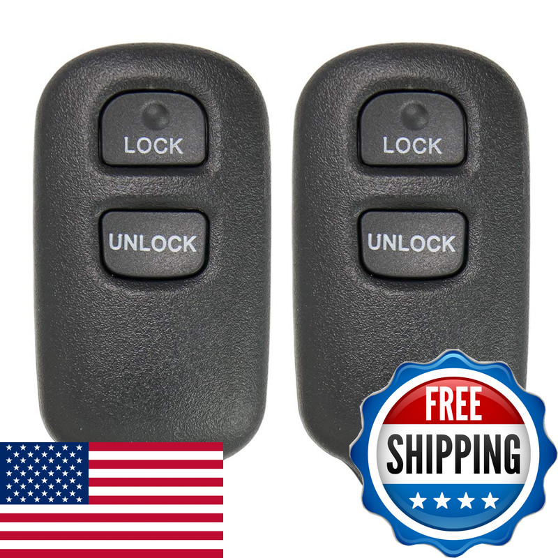 Keyless2Go Replacement For Keyless Entry Remote Car Key Fob 3 Button Fcc