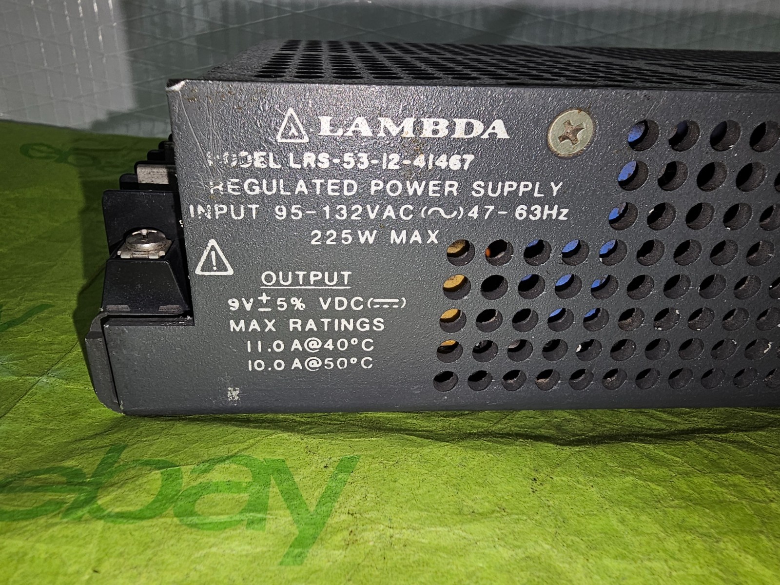 LAMBDA LRS-53-12-41467 Regulated Power Supply - 95-132VAC 47-63Hz