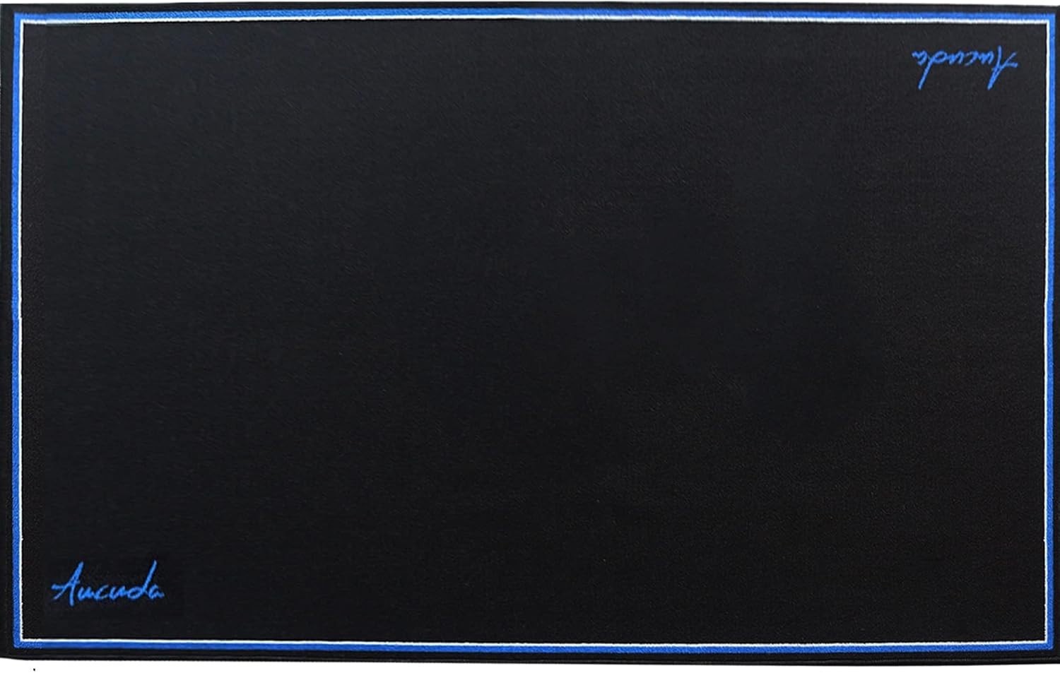 Aucuda Drum Rug 4x6ft TPR Bottom Soundproof Non-Slip Woven Farbic for Bass Drum