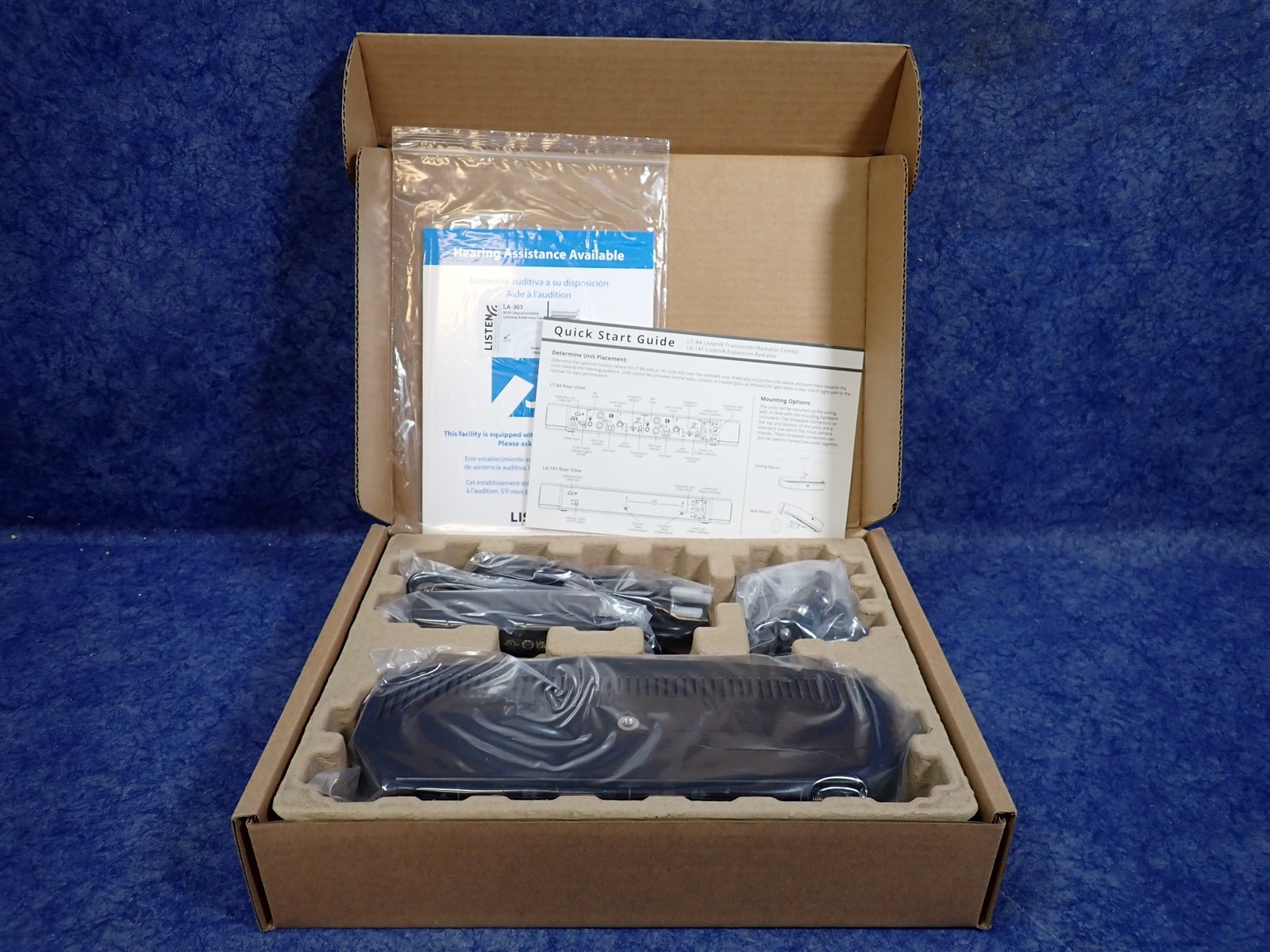 Listen Technologies LS-90-01 ListenIR iDSP Level I System (P27)