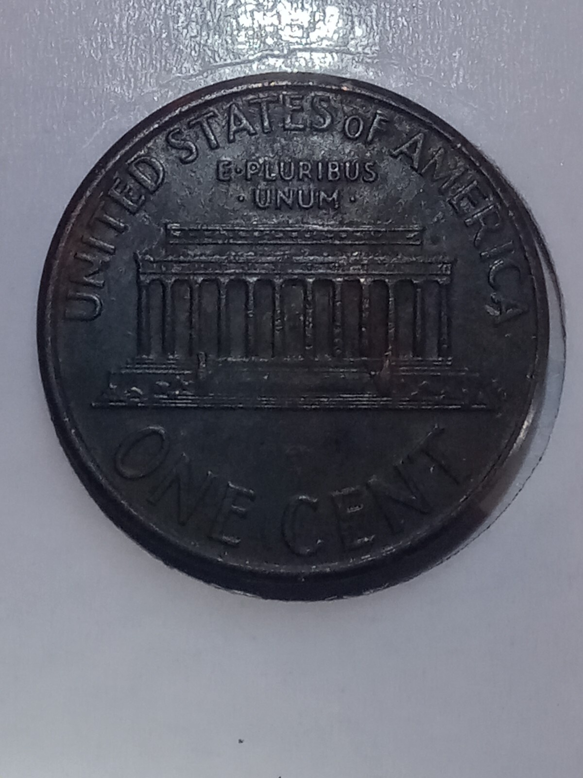 2006 Lincoln Cent Black Beauty With Gold Flake!!