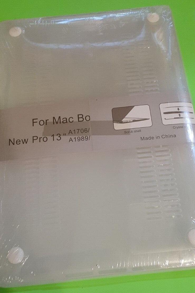 New MacBook Pro 13.” Hard Plastic Protective Case, Crystal Shell