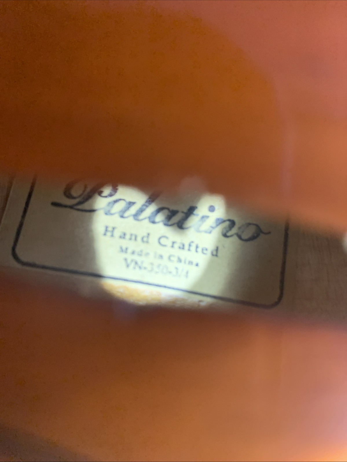 Patatino VN-360 3/4 Violin With Case ( Missing One String)