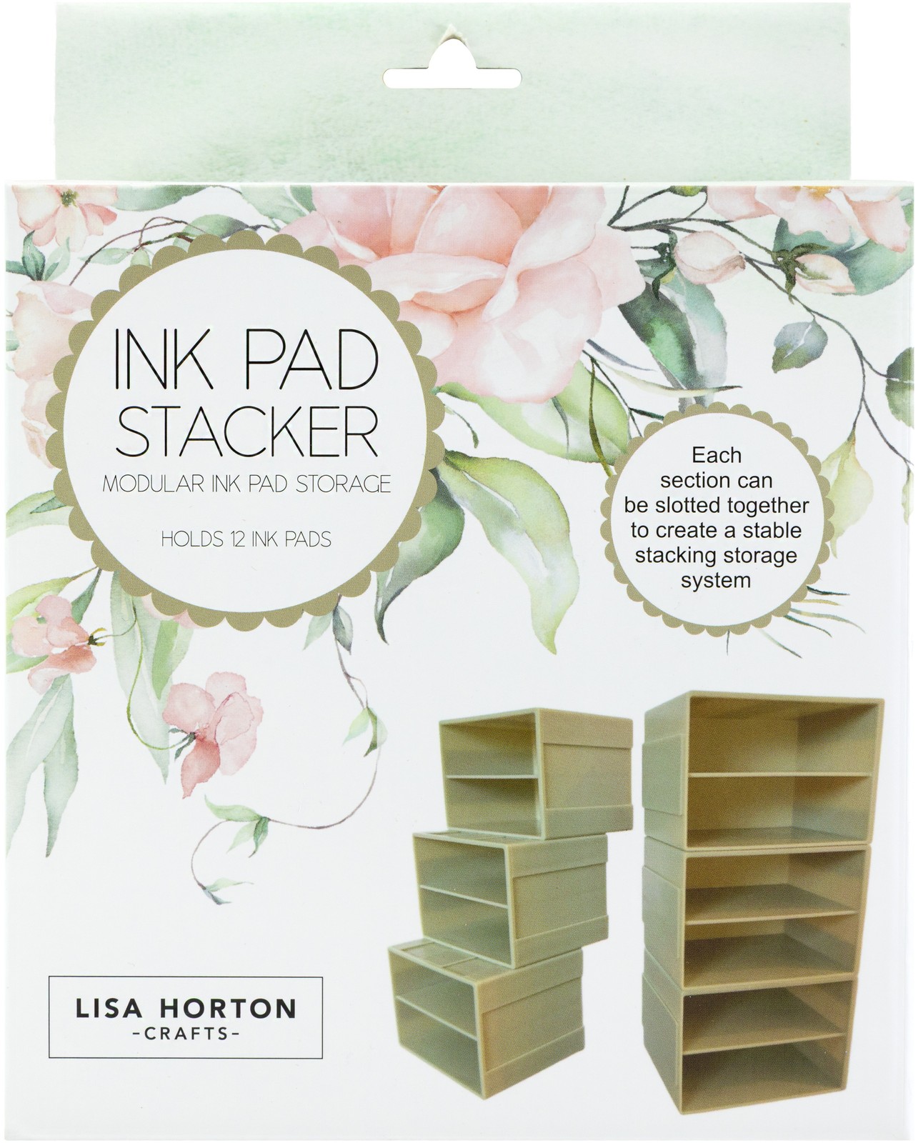 Lisa Horton Crafts Ink Stacker Modular Storage & Stickers-For Ink Pads & Sticker