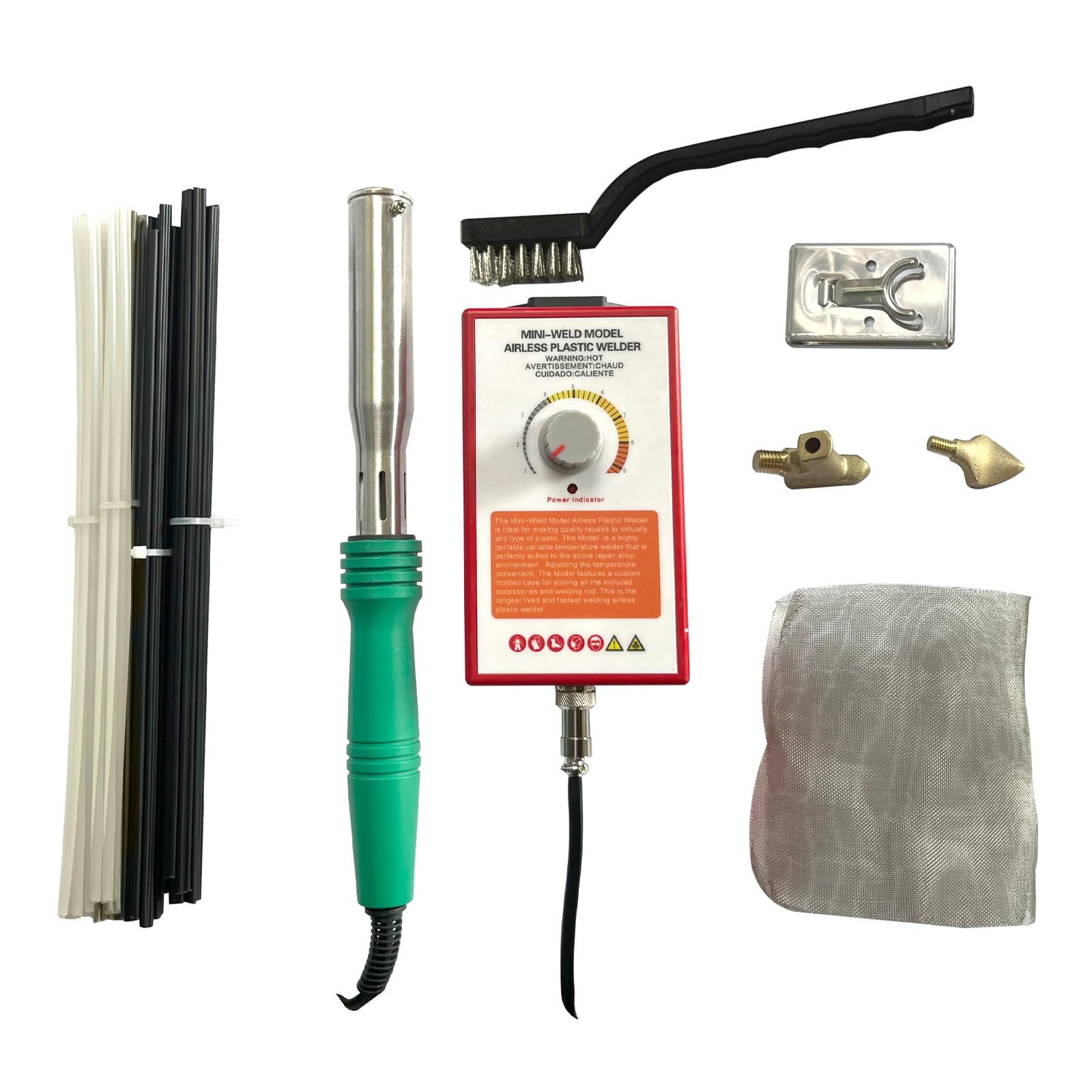 Plastic Welding Kit, 200W Welder Soldering Iron , Car Bumper Repair Kit With ...