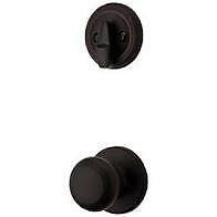 Kwikset Cove 966CV 11P Interior Active Handleset Trim & Single Cylinder Deadbolt