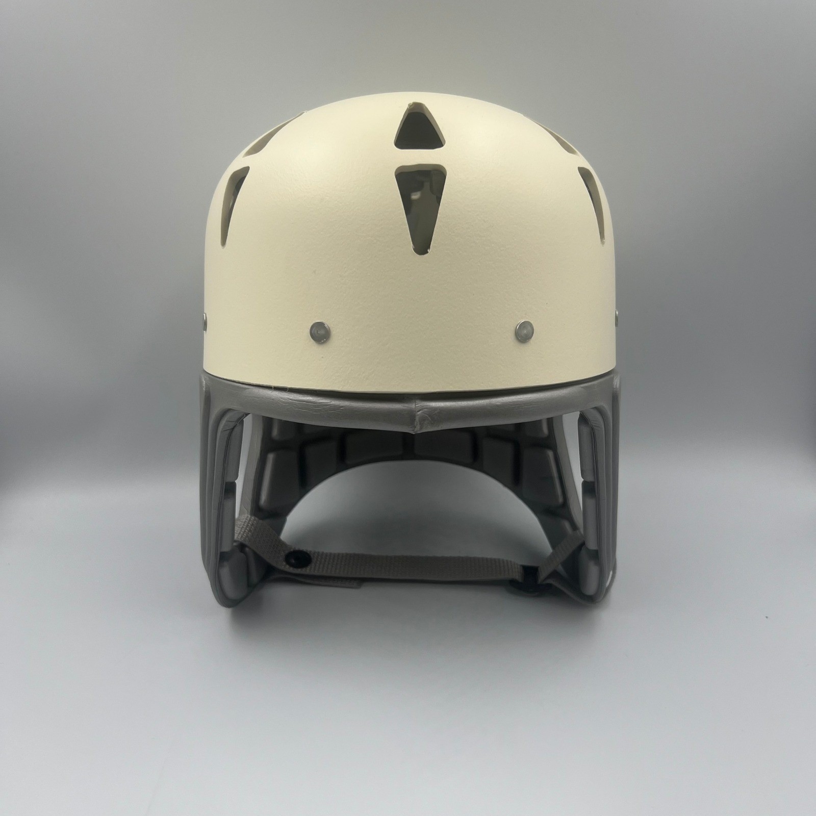 Danmar Products 9709 Medium Hard Shell Comfy Cap Protective Helmet Cream & Grey