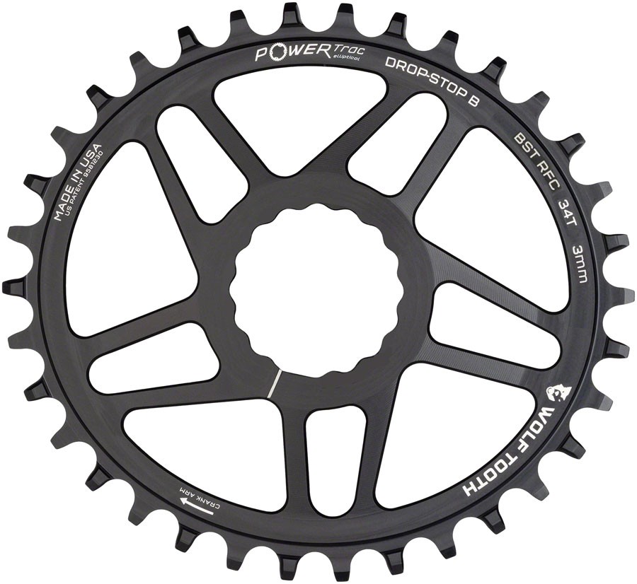 Elliptical RaceFace / Easton CINCH Direct Mount Mountain Chainrings - Wolf Tooth