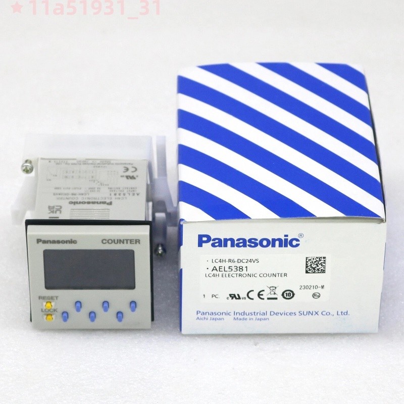 New In Box PANASONIC LC4H-R6-DC24VS Counter 24V FREE SHIPPING