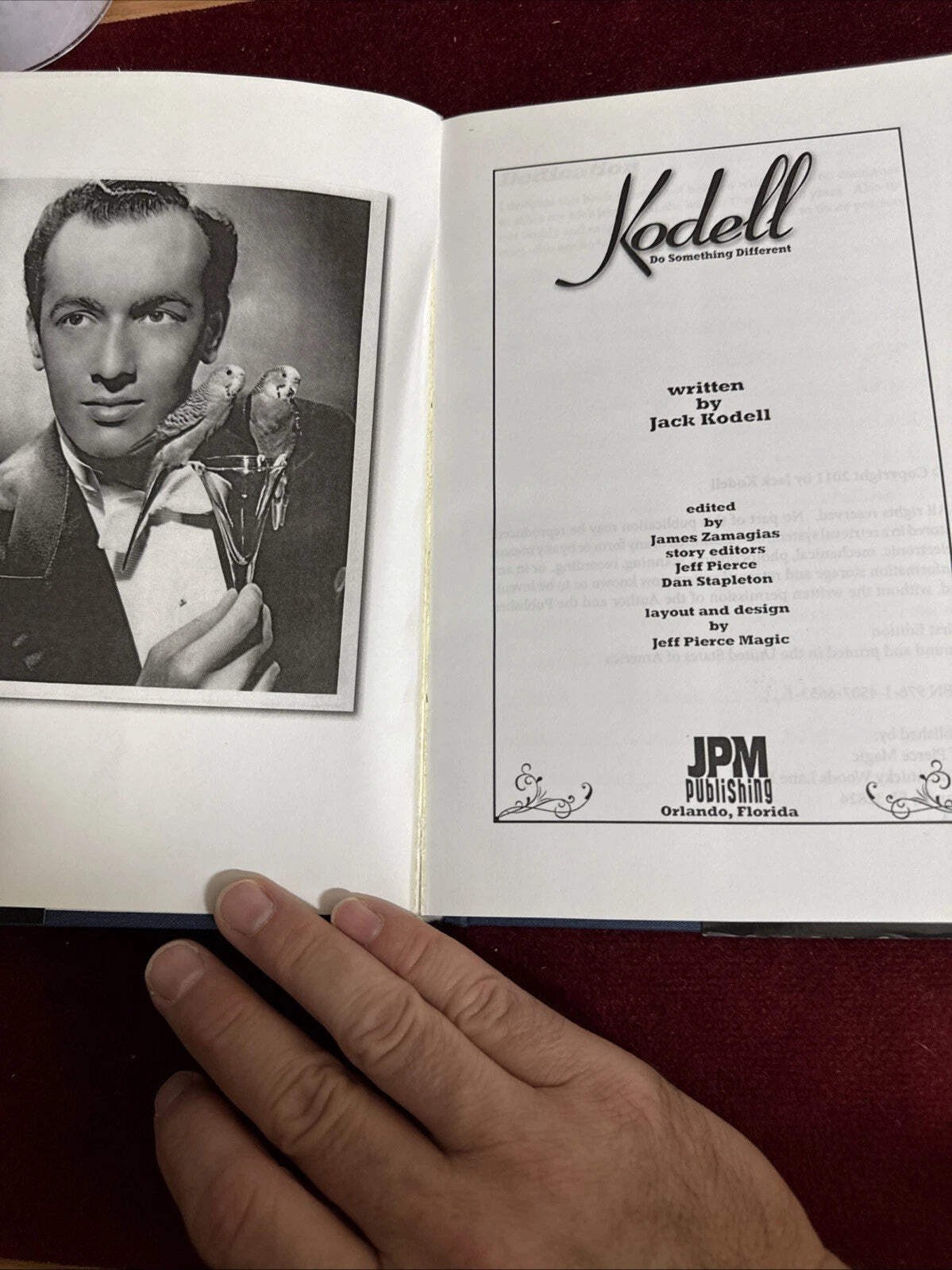 Kodell Do Something Different - SIGNED - Original Bird Manipulator - ESTATE