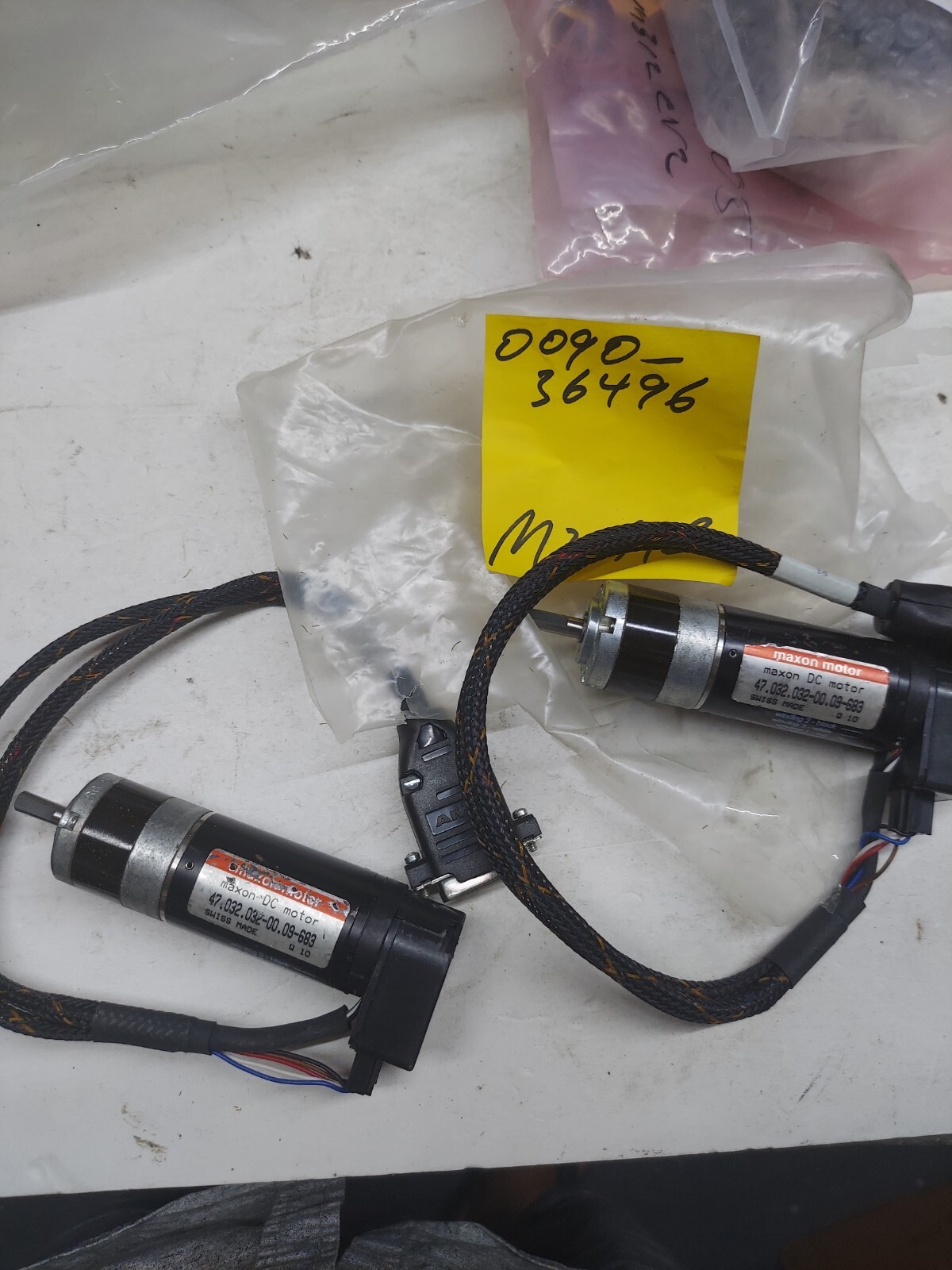 AMAT 0090-36496 MAXON DC MOTOR ASSY ROTATION MOTOR 2PC AVAILABLE MAKE OFFER