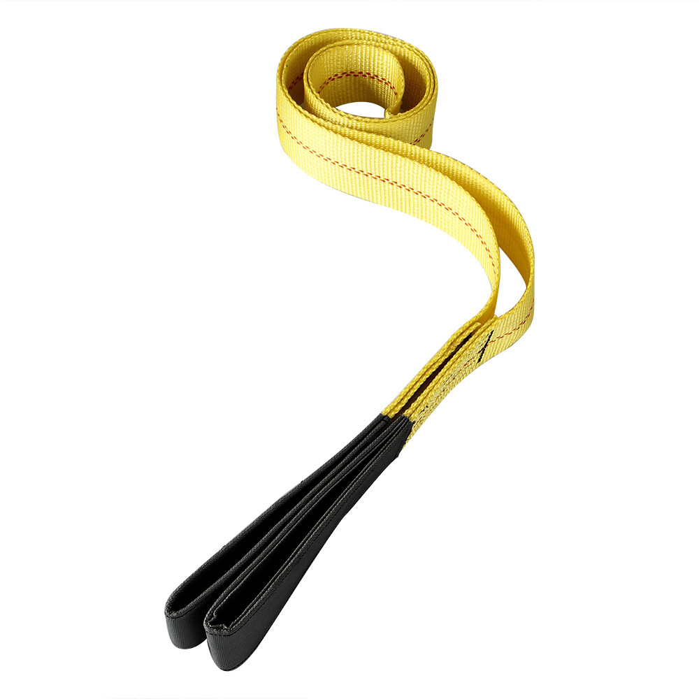 6' x 2" Heavy Duty Nylon Flat Lifting Sling Strap Eye Polyester Webbing 9000LBS