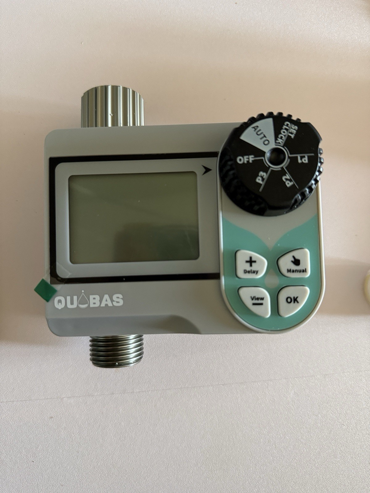 QUOBAS WT41W Low Pressure Water Timer Digital Automatic Irrigation 3/4” Metal