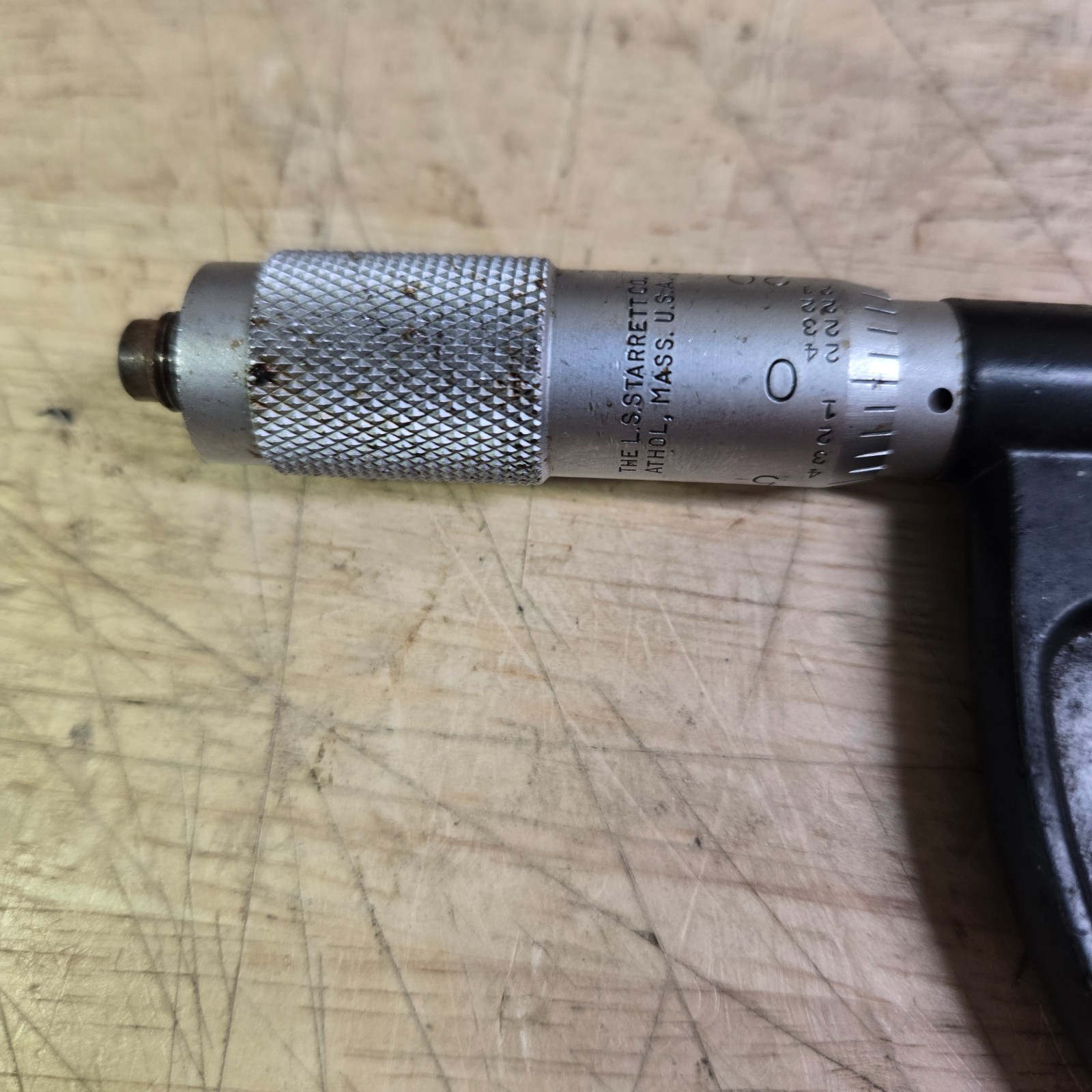 Starrett No. 486-1” Blade Micrometer 1"