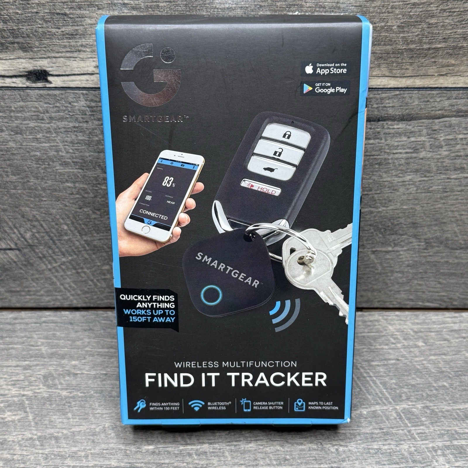 SMARTGEAR Wireless Multifunction Water Resist FIND IT TRACKER Locate Phone 150ft