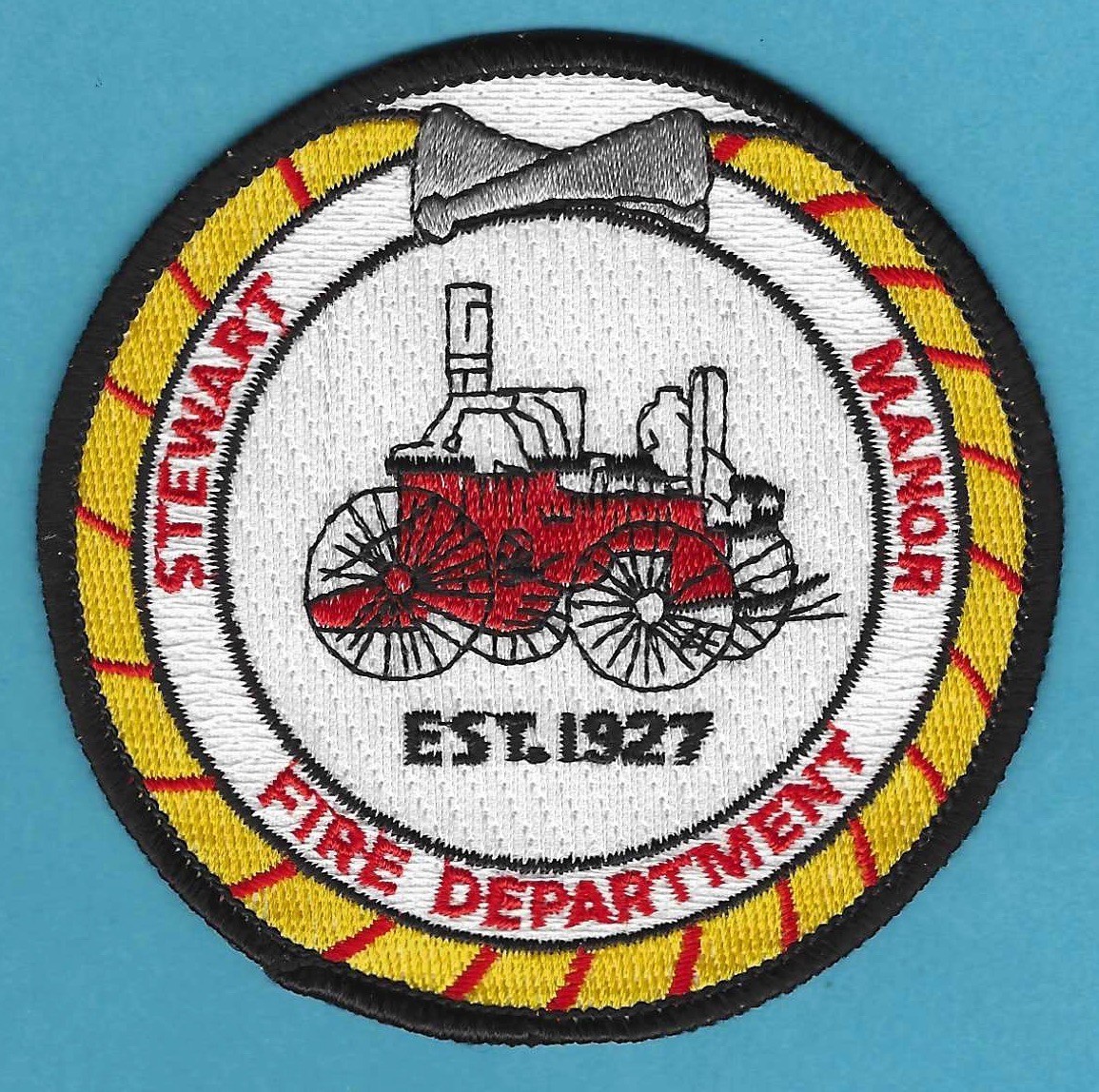 STEWART MANOR NEW YORK FIRE RESCUE PATCH