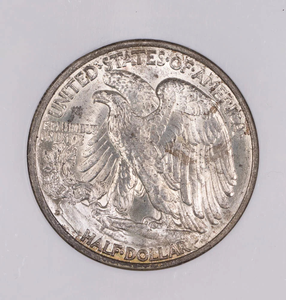 1937 D Half Dollars Liberty Walking NGC MS-63