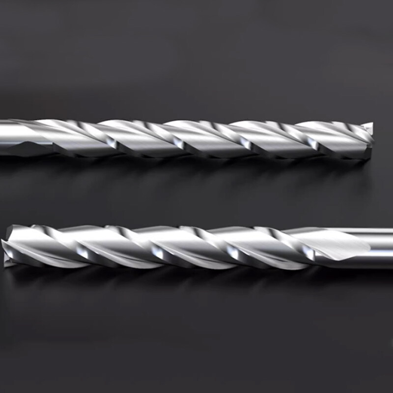 Quality 3-Flutes Spiral End Mill Solid Carbide Milling Cutter CNC Engraving Bits