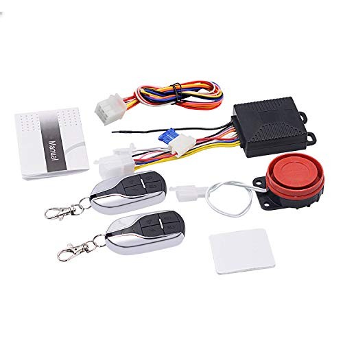 Upgraded Motorcycle Security Kit Alarm System Engine Start Arming Disarming