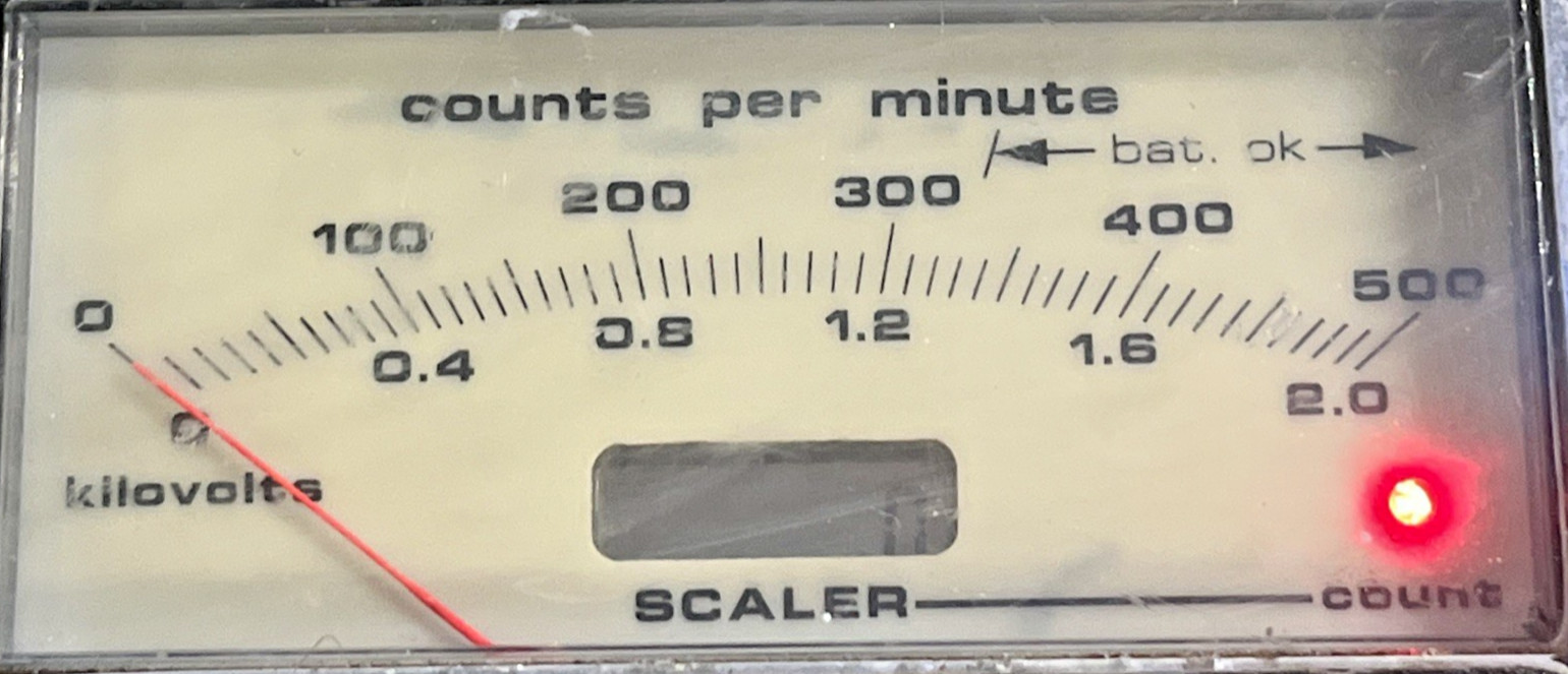 Bicron Surveyor Meter Model MX with Scaler