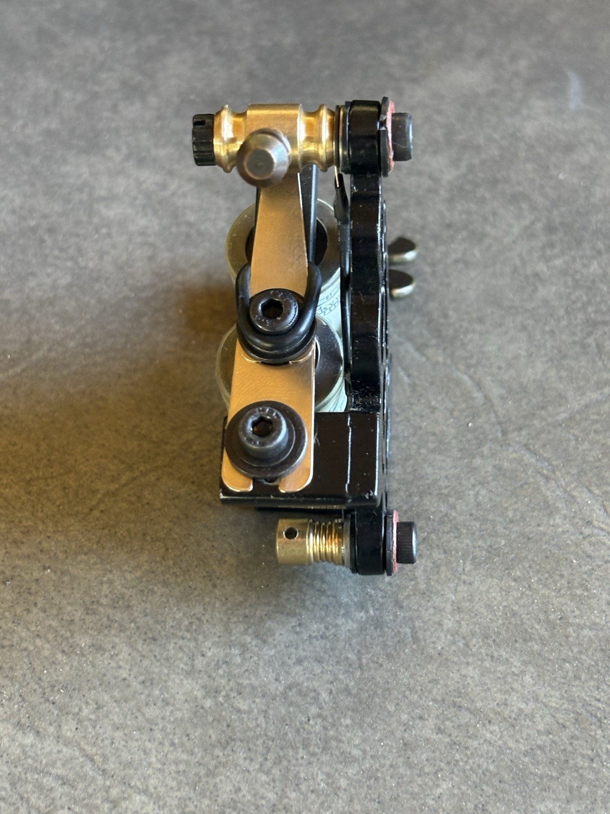Black Brass Knuckle Style coil Tattoo machine