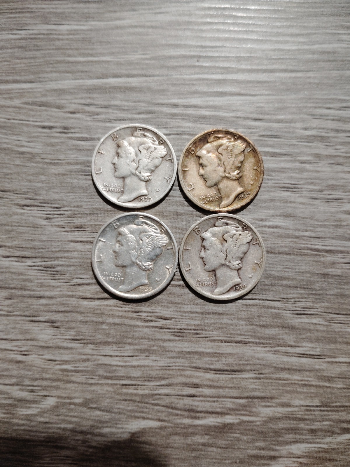 1939-S Mercury Dime 90% Silver (1 Coin)