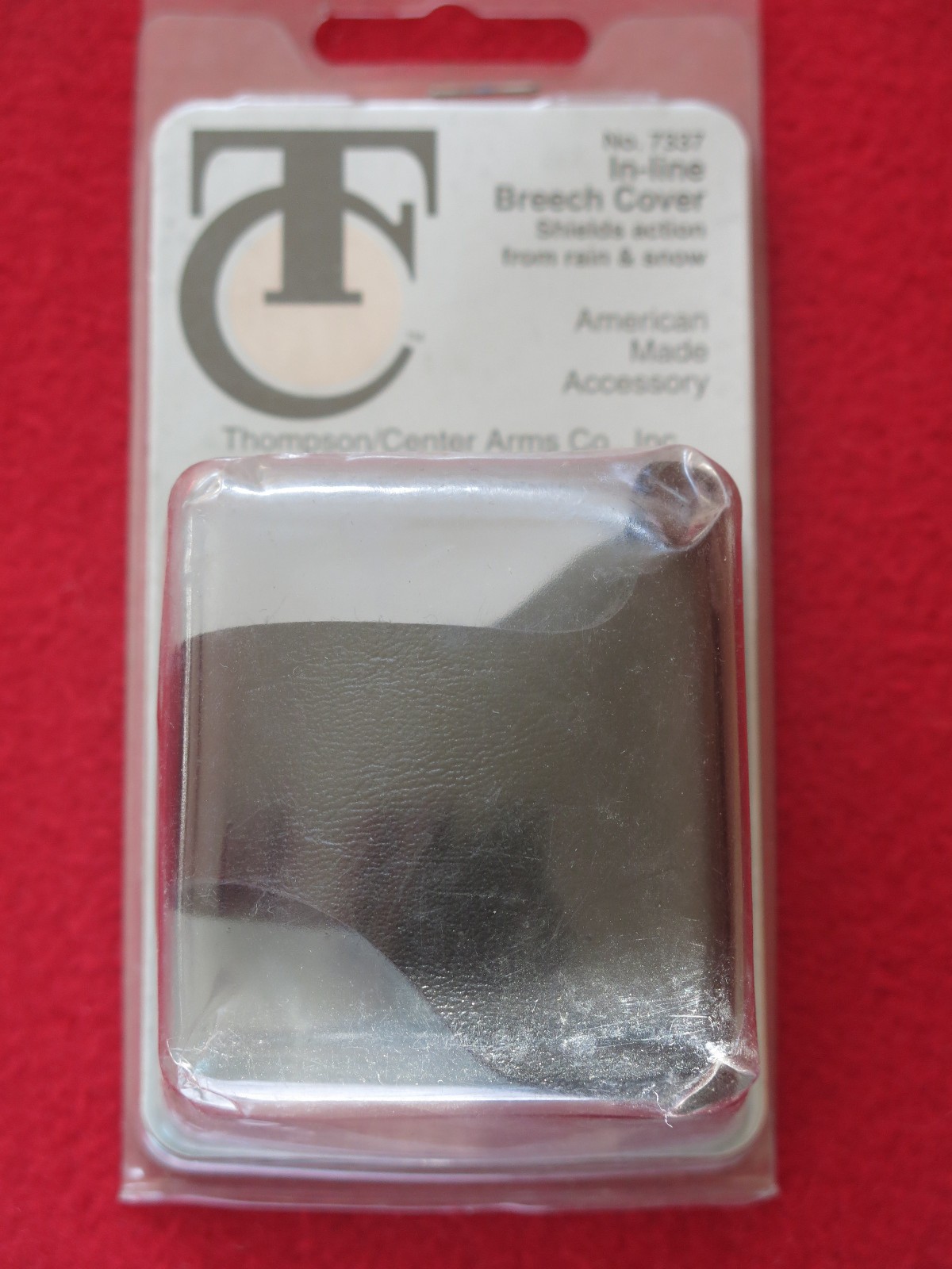 Thompson Center In-Line Breech Cover Shields Action From Rain & Snow T/C #7337