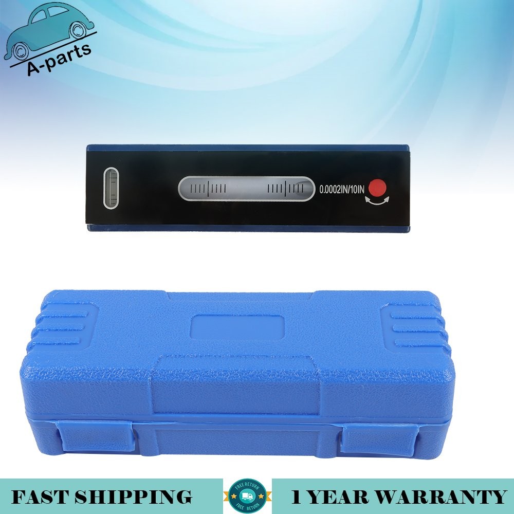 6" Heavy Duty Precision Bar Machinist Level 0.0002''/10' Accuracy High Qulity