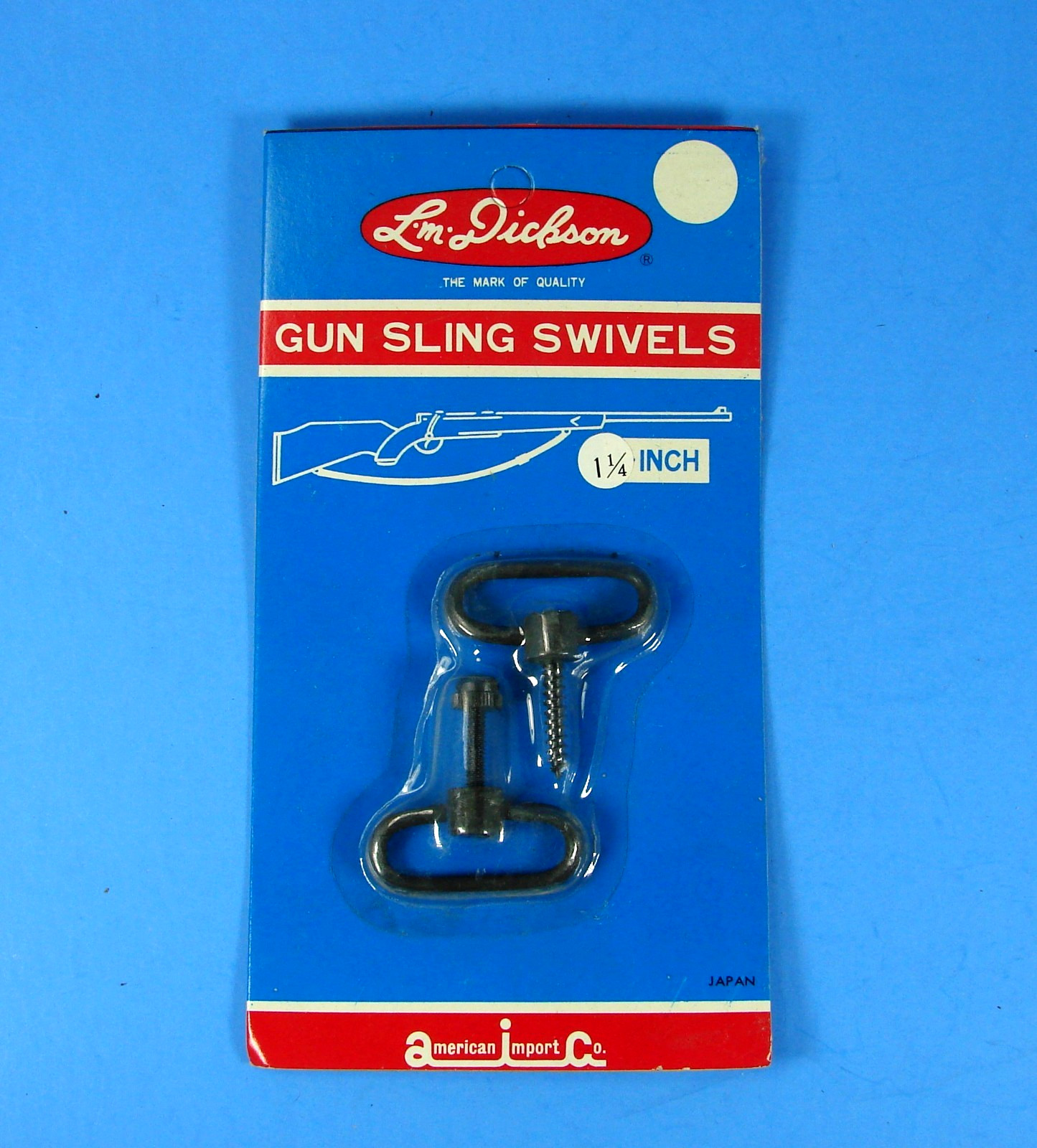 VTG LM Dickson 1 1/4in Gun Sling Swivels NOS Made In Japan