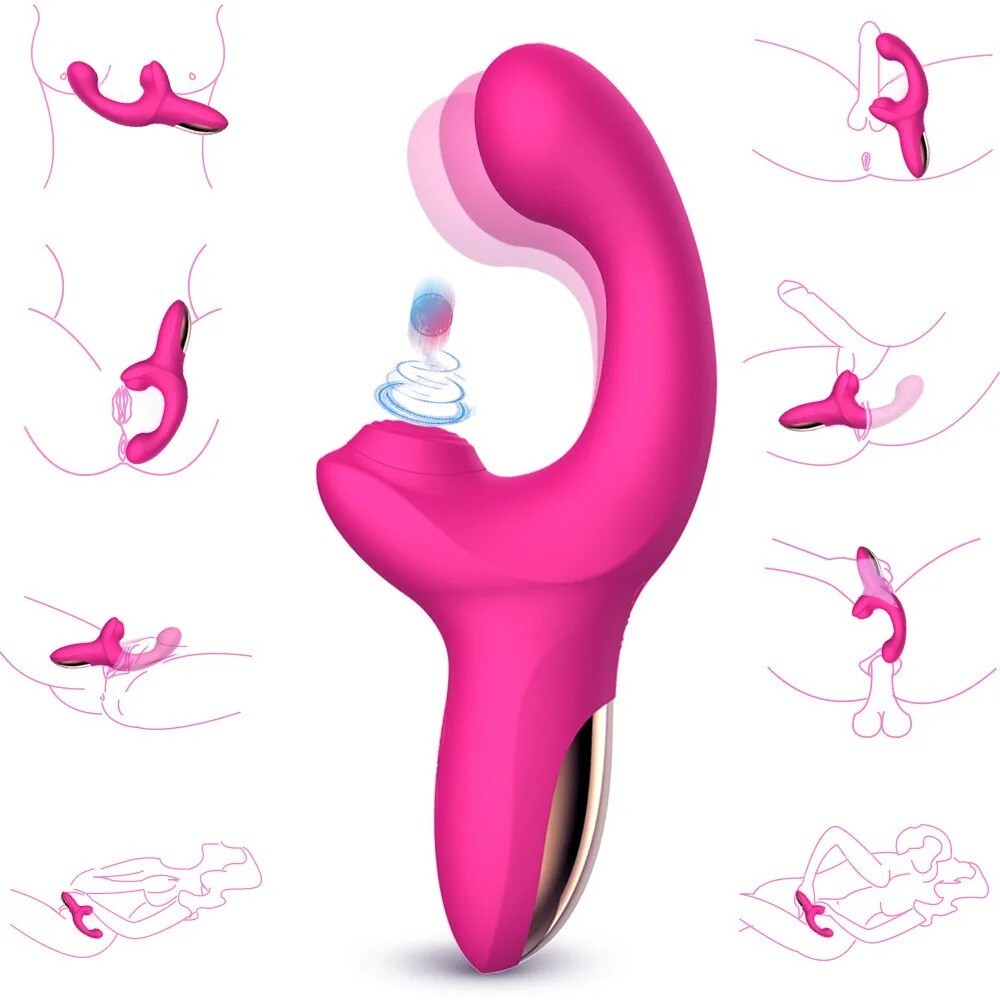 Clit Sucking Vibrator Dildo G-spot Oral Massager Vibrator Sex Toys For Women