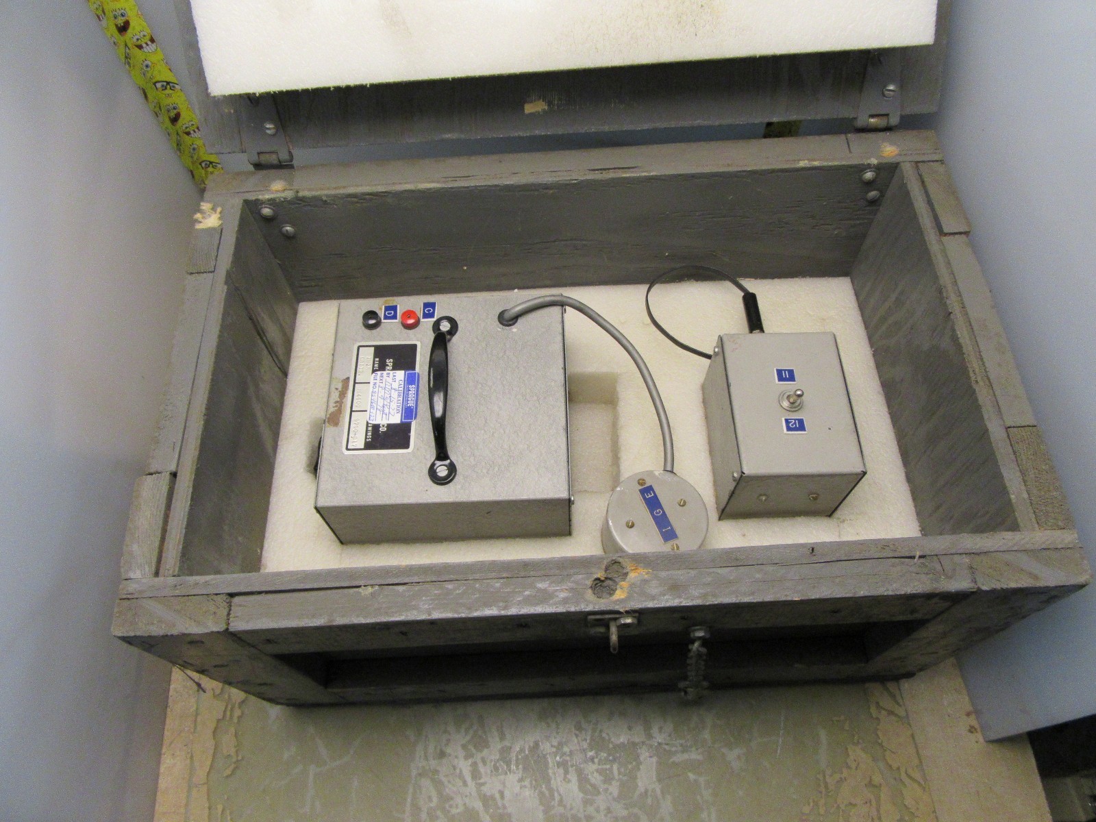 vintage sprague 1w2 bridge calibrator 1w2a [4*A-39]