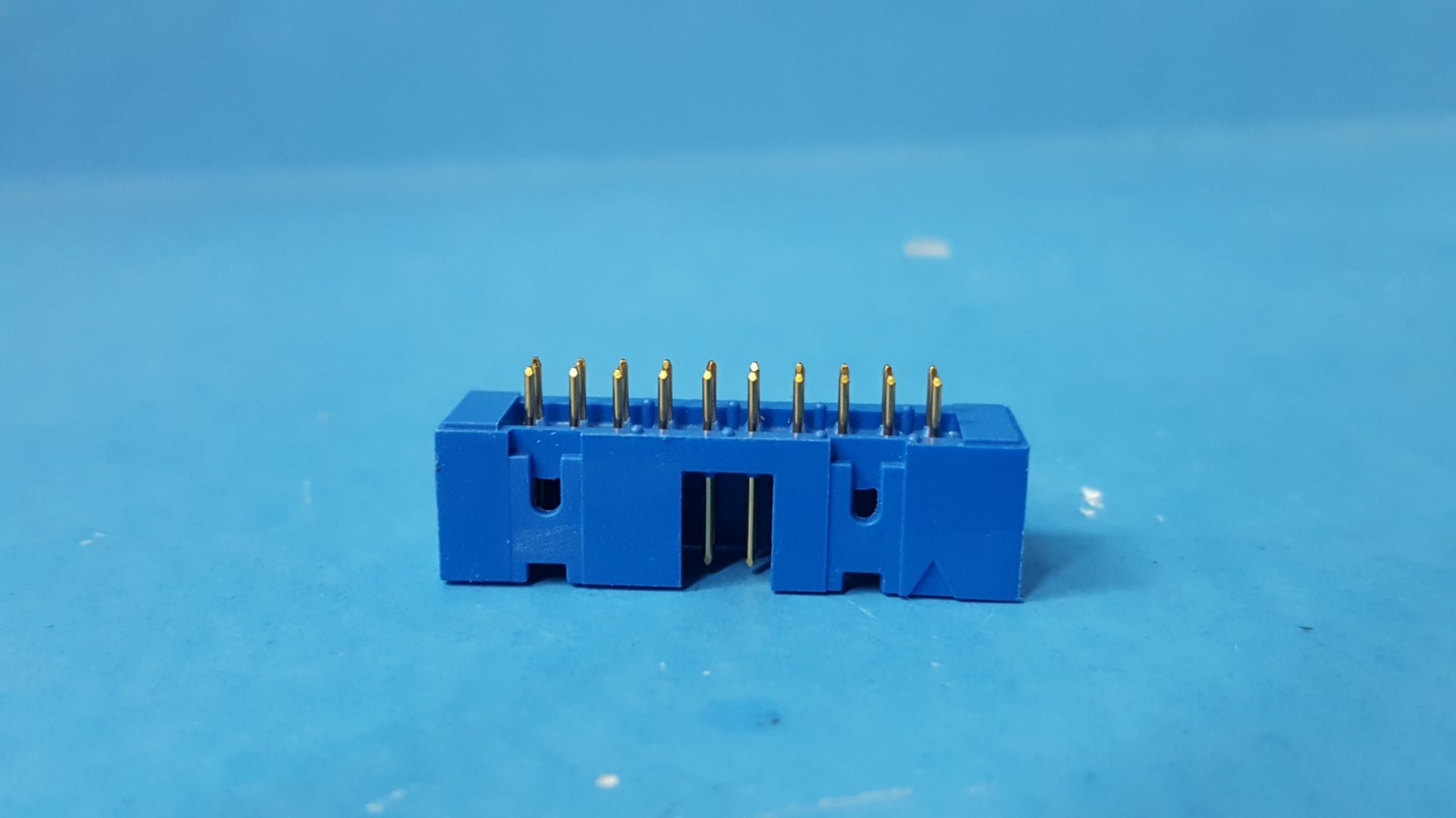 2 Pcs- Connector Header, 20 Position, Vertical, Gold through hole